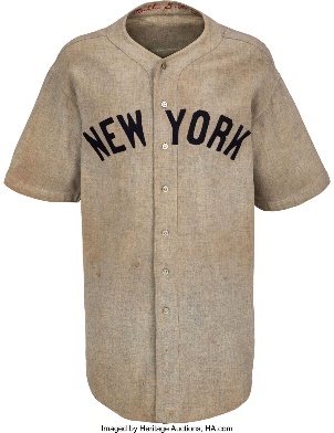 A baseball jersey with a name on itDescription automatically generated