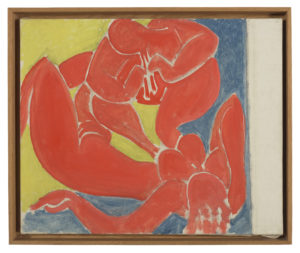 Nymphe et faune rouge by Henri Matisse, painted in 1939 and sold at Christie's