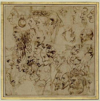 An image with many faces